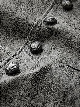 John Varvatos Men's Woodward Jacket, Haze Grey at Amazon Men's